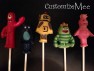 418sp Gabba Doo Chocolate or Hard Candy Lollipop Mold